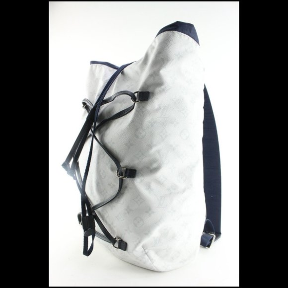 Louis Vuitton White Monogram Antarctica Ultralight Backpack 2LV0413C - Picture 12 of 12